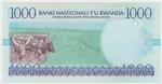 Rwanda 27b banknote back