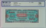 France 125b banknote front