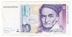 Germany, Federal Republic 38c banknote front