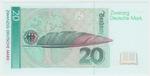 Germany, Federal Republic 39b banknote back