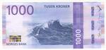Norway New (57) banknote front