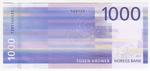 Norway New (57) banknote back