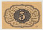 United States 97c banknote back
