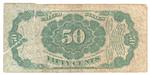 United States 124 banknote back