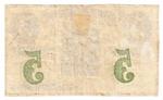 United States NL banknote back